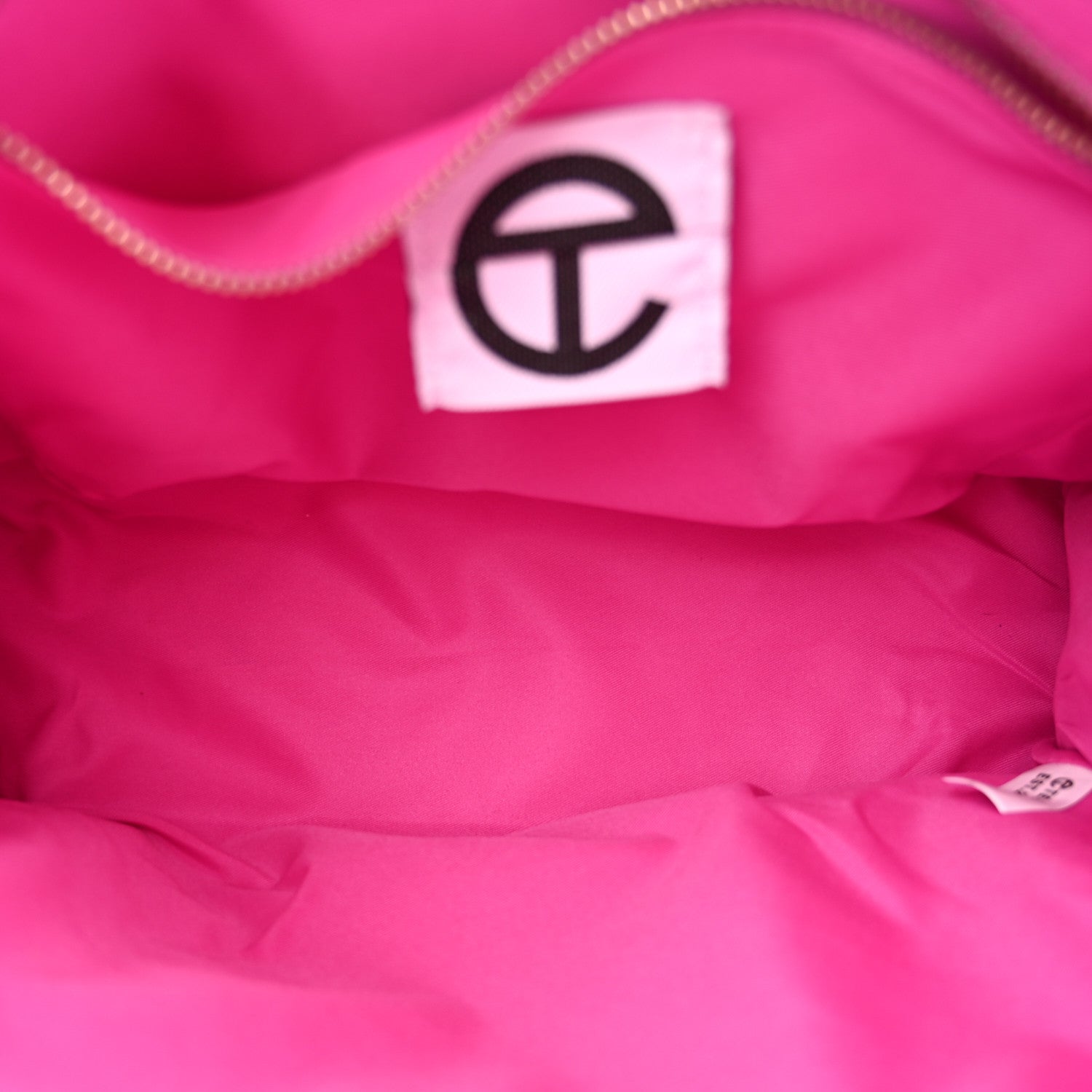 Patent Vegan Leather Medium Shopping Bag Pink