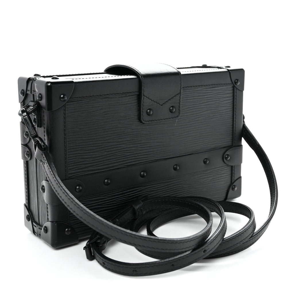 Epi Monochrome Petite Malle Black