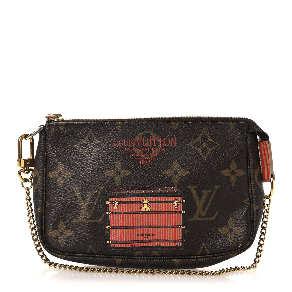 Monogram Trunks and Locks Mini Pochette Accessories