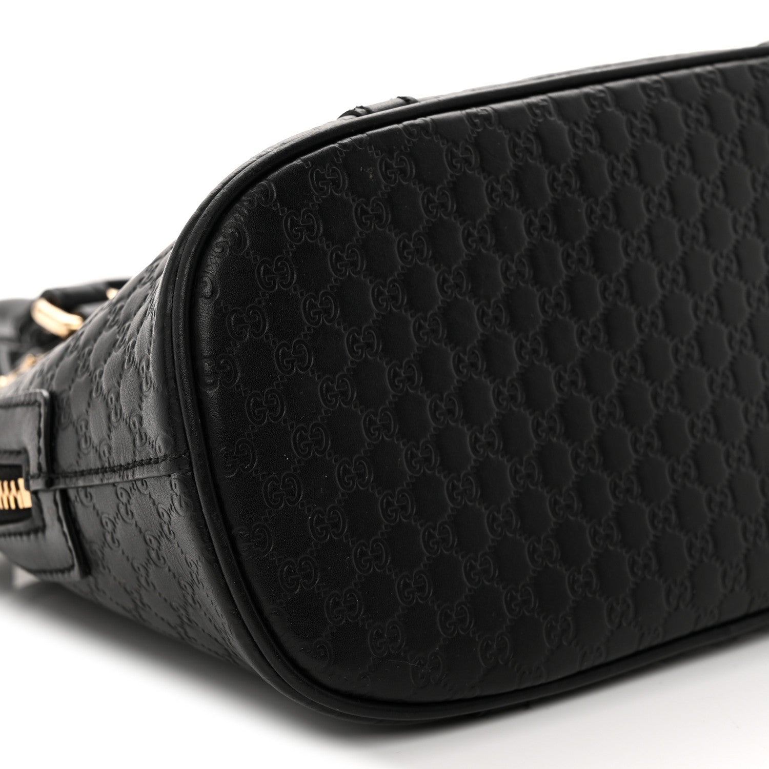 Microguccissima Mini Dome Bag Black