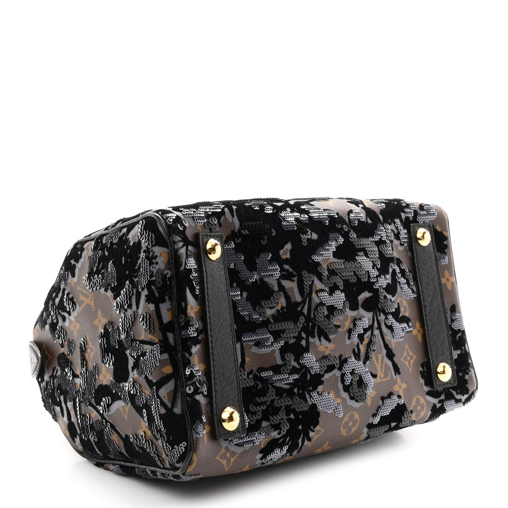 Monogram Fleur De Jais Sequins Speedy 30