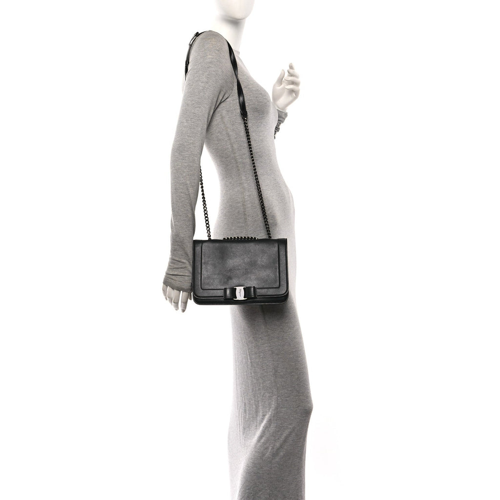 Smooth Calfskin Vara Rainbow Crossbody Bag Bonbon