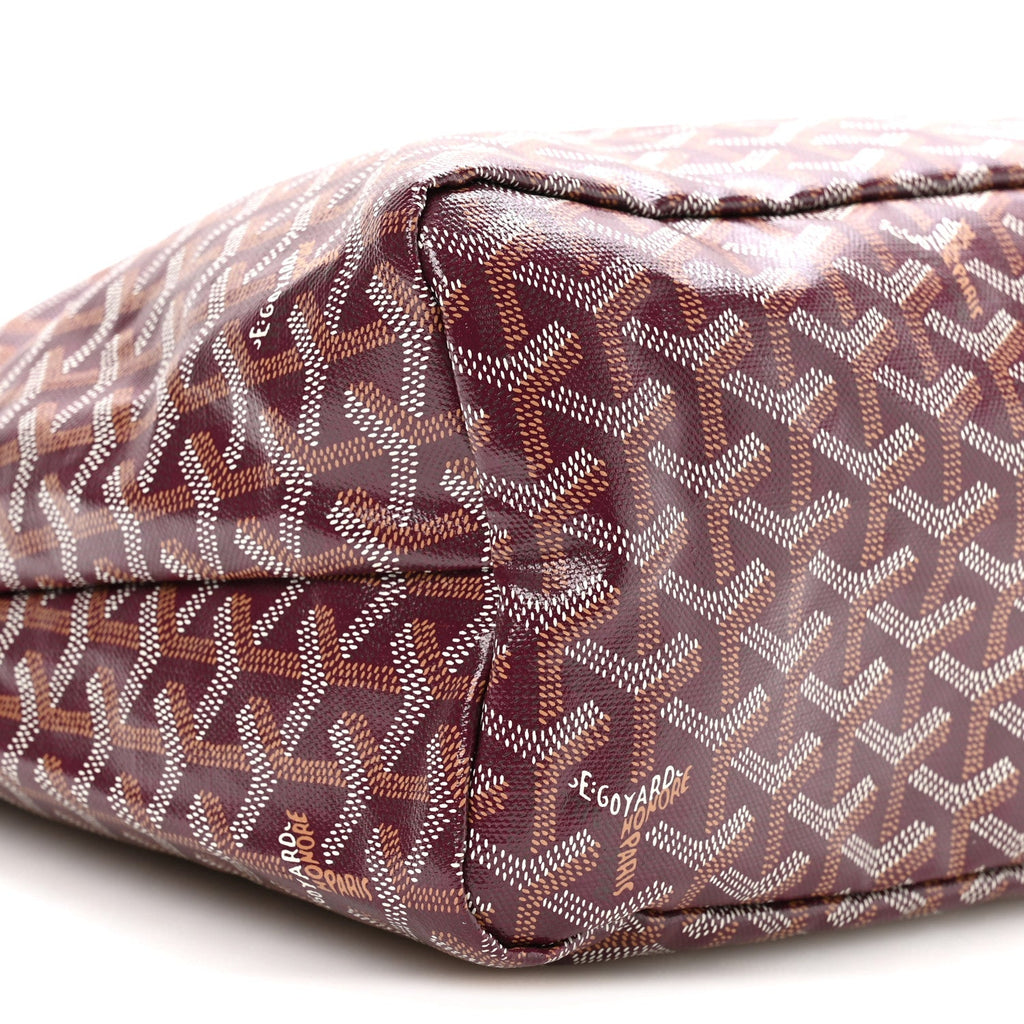 Goyardine Boheme Hobo Burgundy