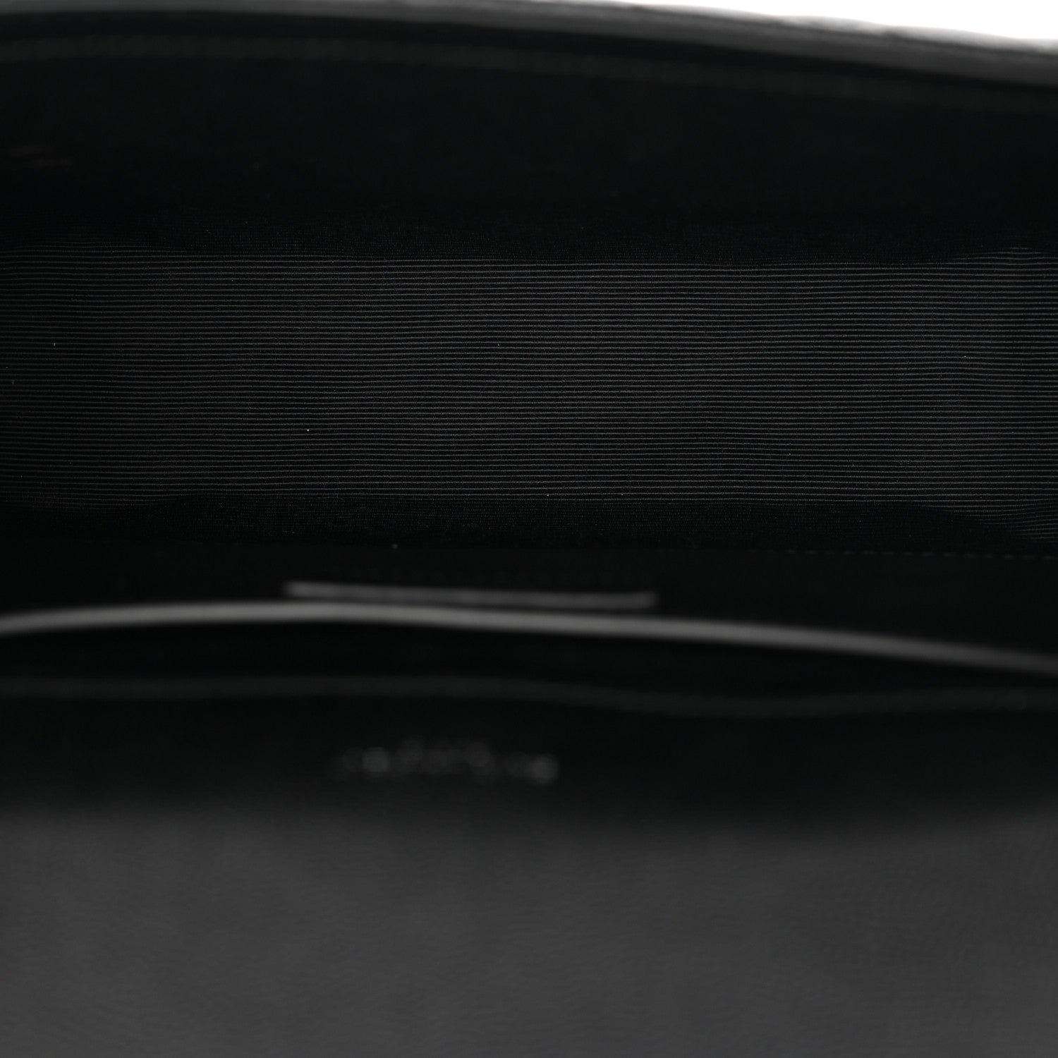 Grain De Poudre Textured Mixed Matelasse Triquilt Medium Monogram Satchel Black