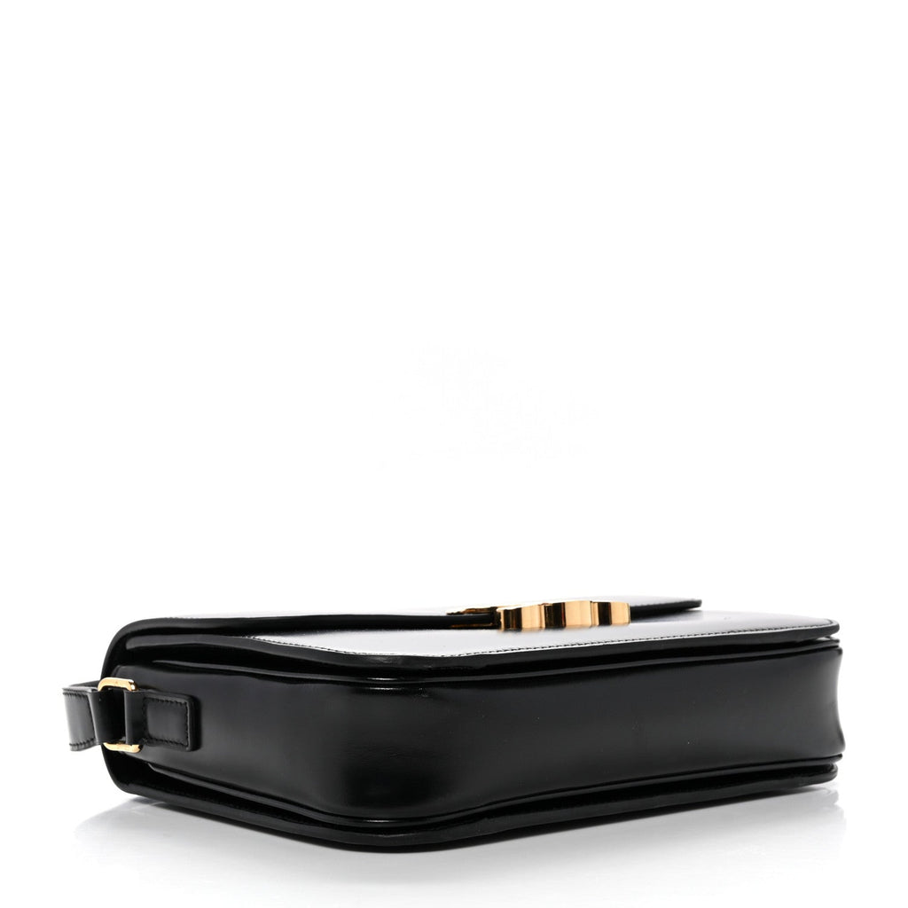 Shiny Calfskin Medium Triomphe Black