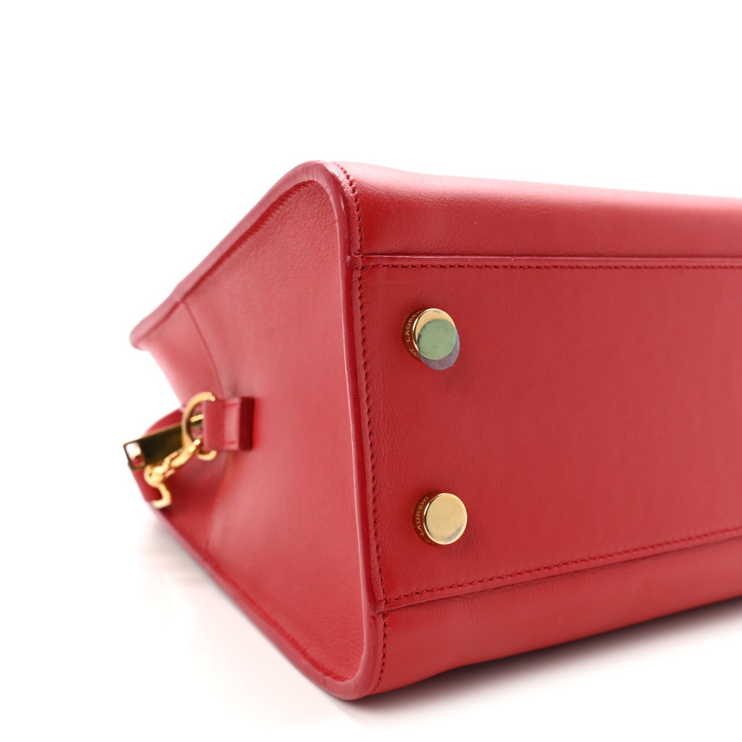 Calfskin Baby Monogram Cabas Red