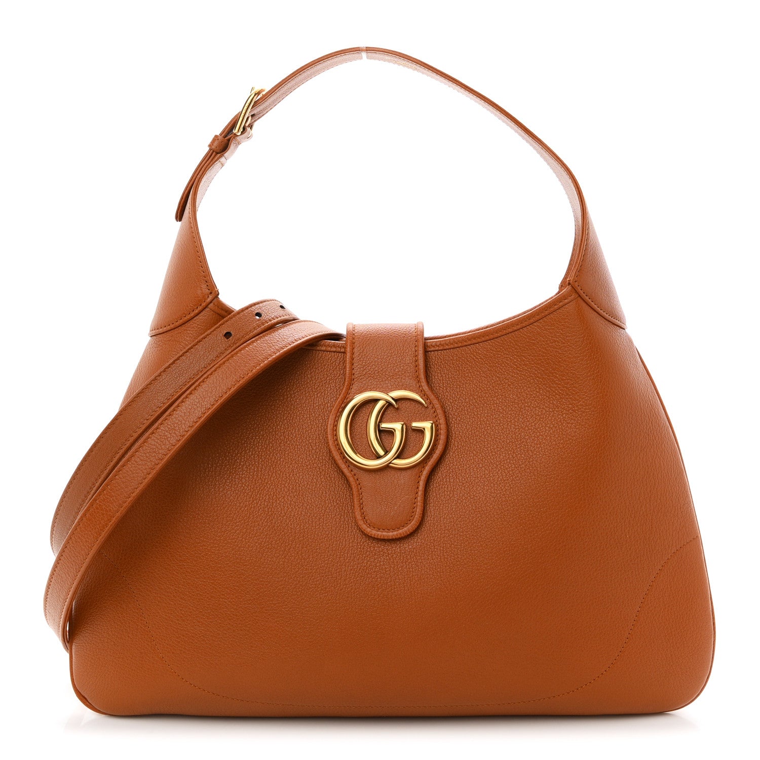 Goatskin Medium Aphrodite Shoulder Bag Tan