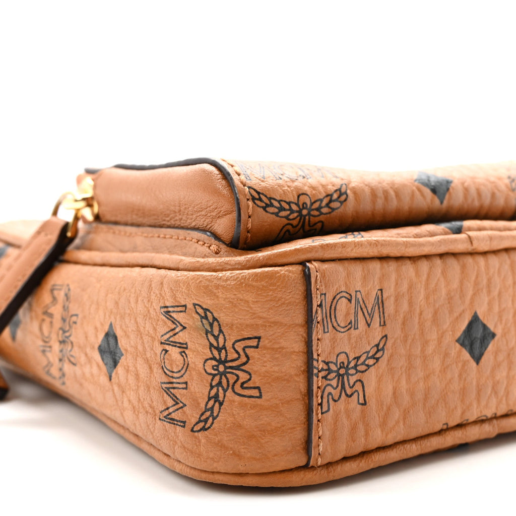 Visetos Camera Crossbody Bag Cognac