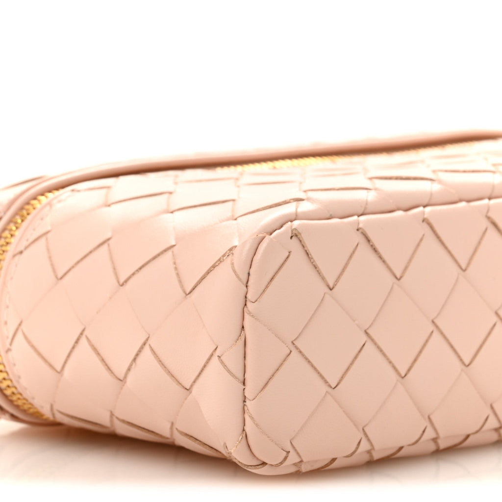 Calfskin Intrecciato Bang Bang Vanity Case Cameo