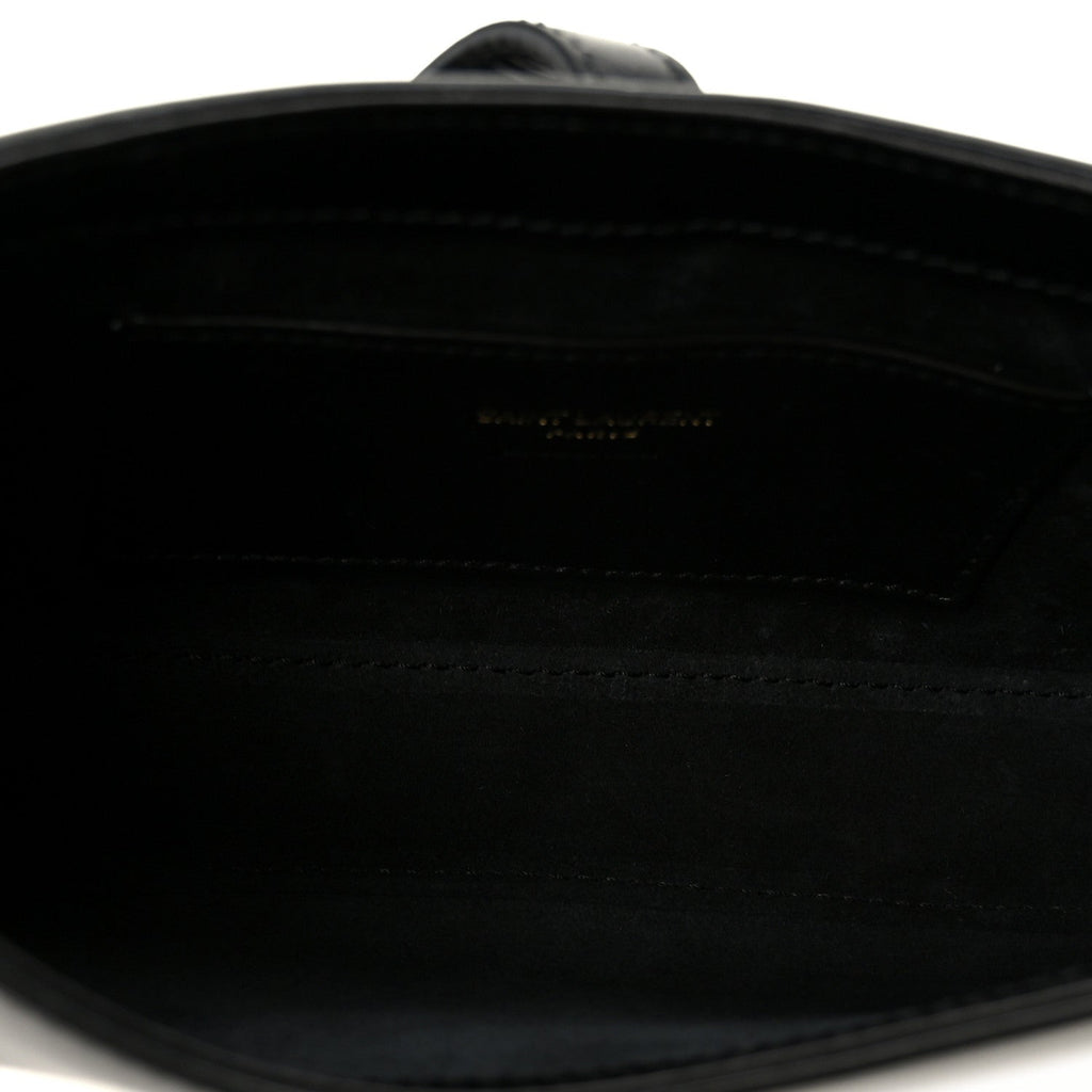 Smooth Calfskin Le 5 A 7 Mini Hobo Black