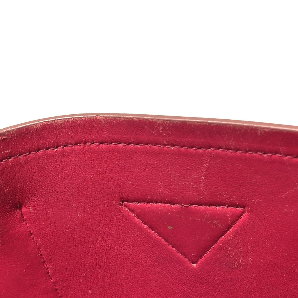 Saffiano Cuir Medium Double Bag Pesco