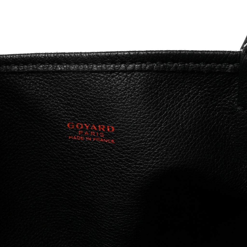 Goyardine Reversible Anjou PM Black Black