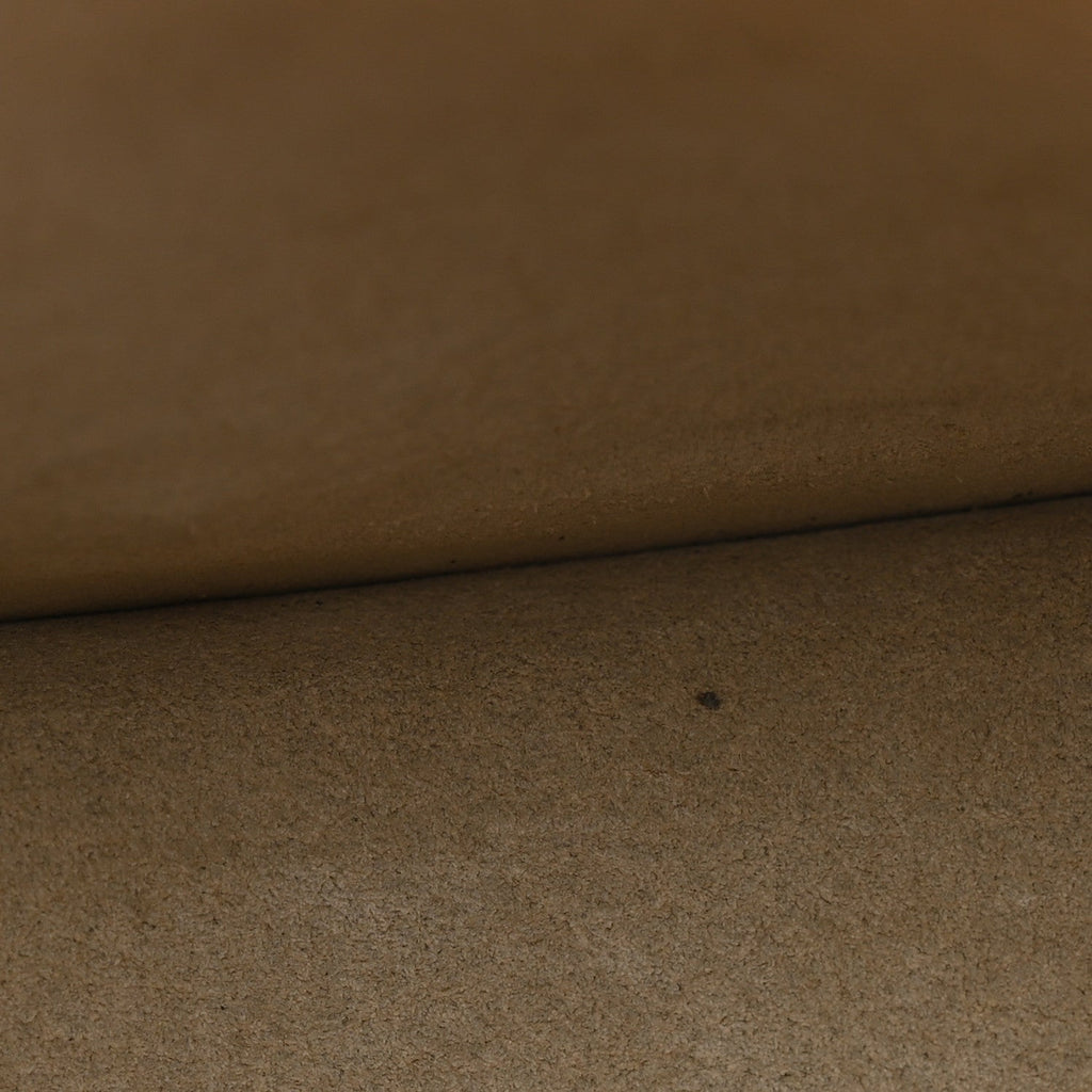 Calfskin Suede Medium Nile Bracelet Bag Caramel
