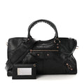 Agneau Giant 12 Rose Gold Hardware Part Time Black