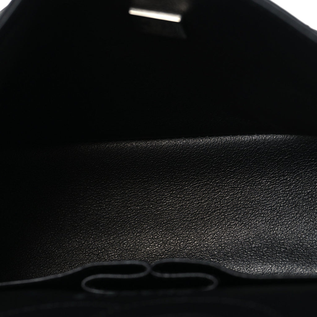 Aged Calfskin Quilted 2.55 Reissue 225 Flap So Black