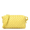 Nappa Intrecciato Loop Baguette Bag Sherbert
