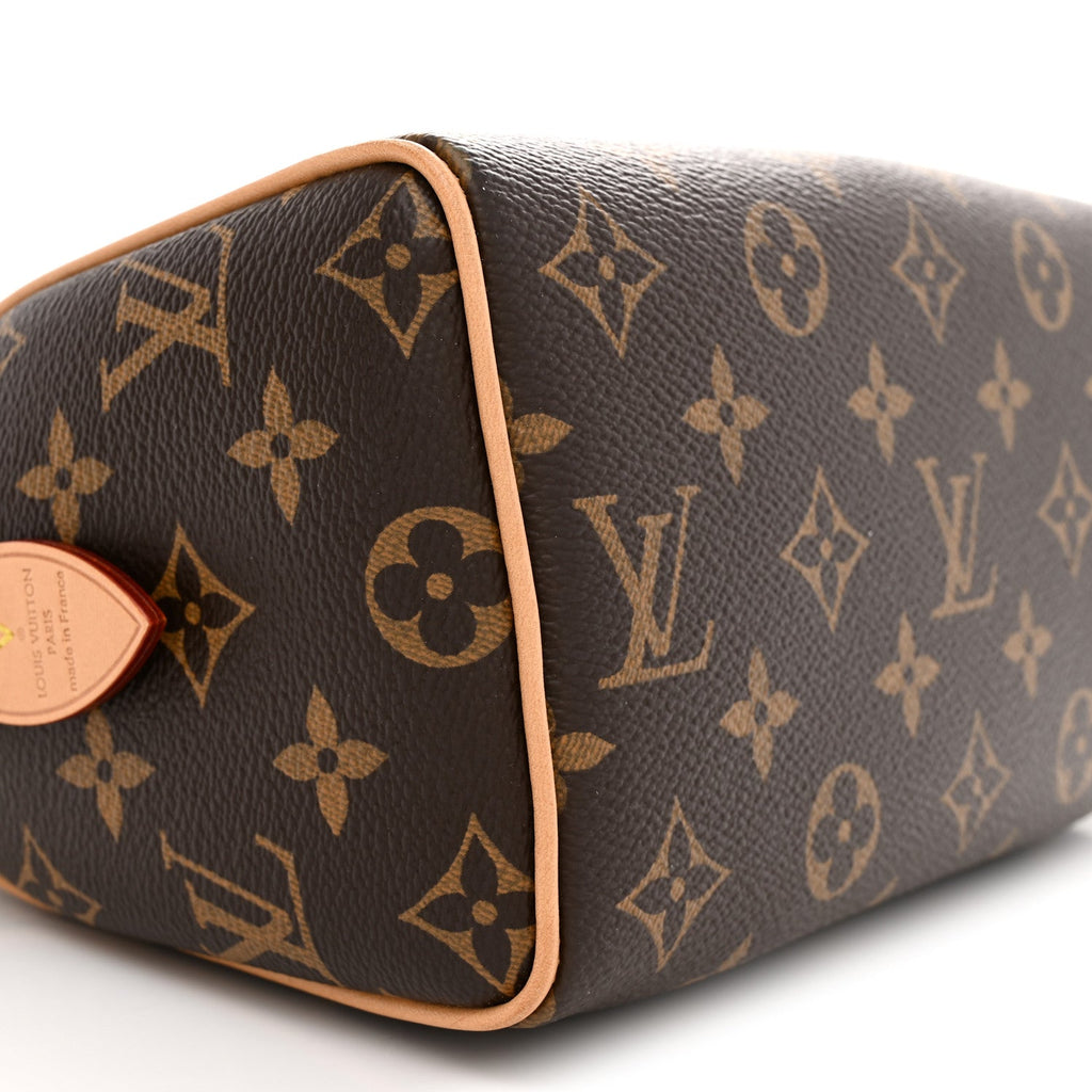 Monogram Speedy Bandouliere 20 Black