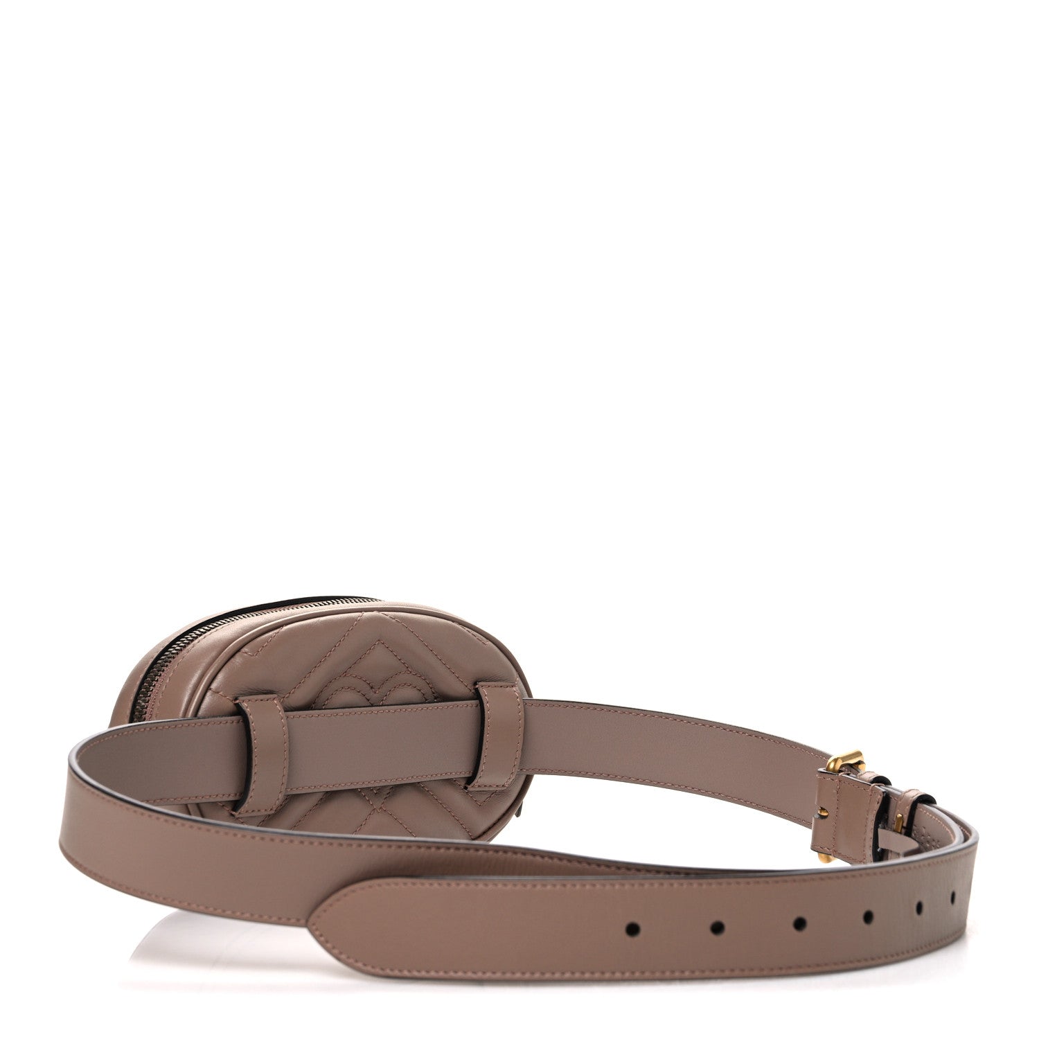 Calfskin Matelasse GG Marmont Belt Bag 105 42 Porcelain Rose
