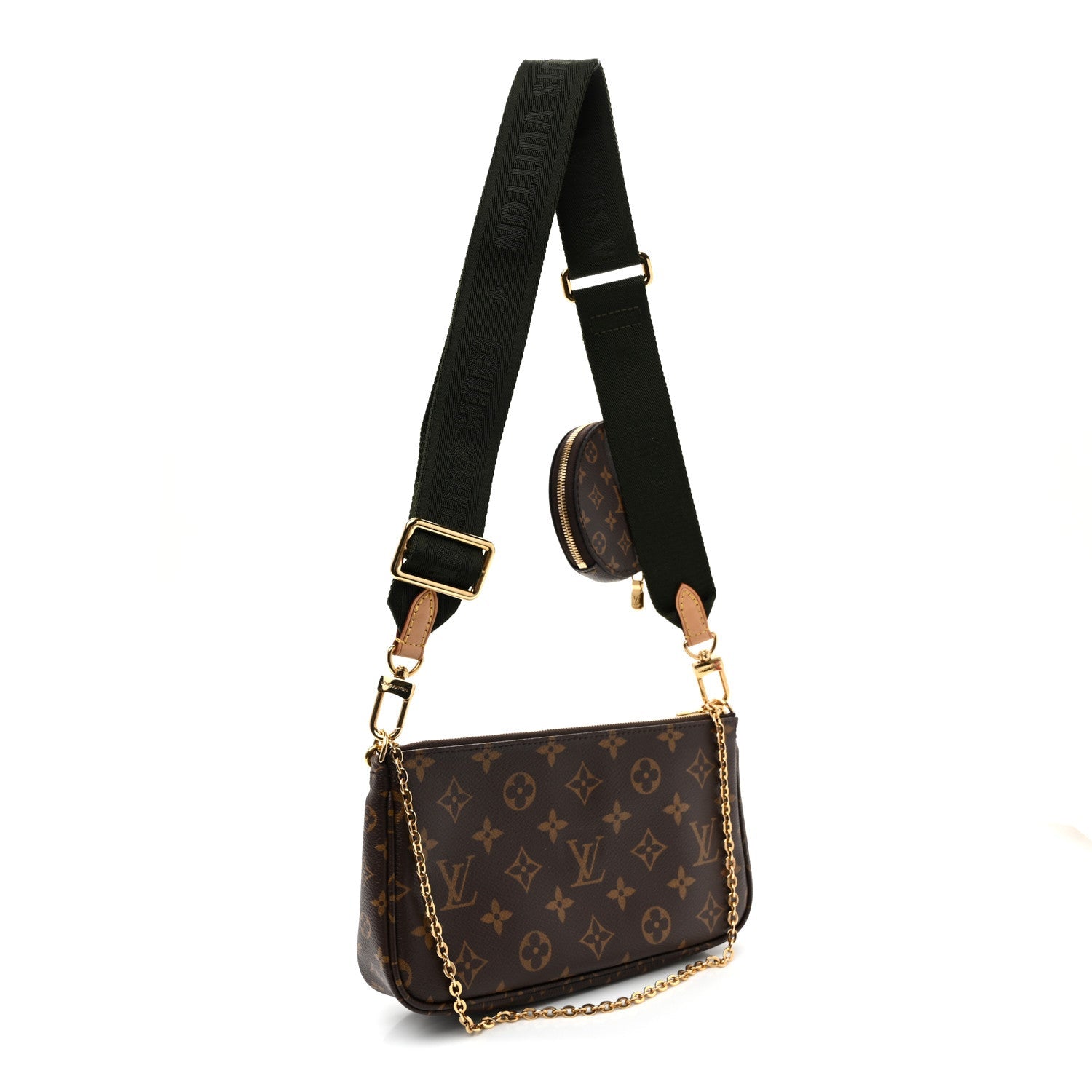 Monogram Multi Pochette Accessories Kaki Kaki
