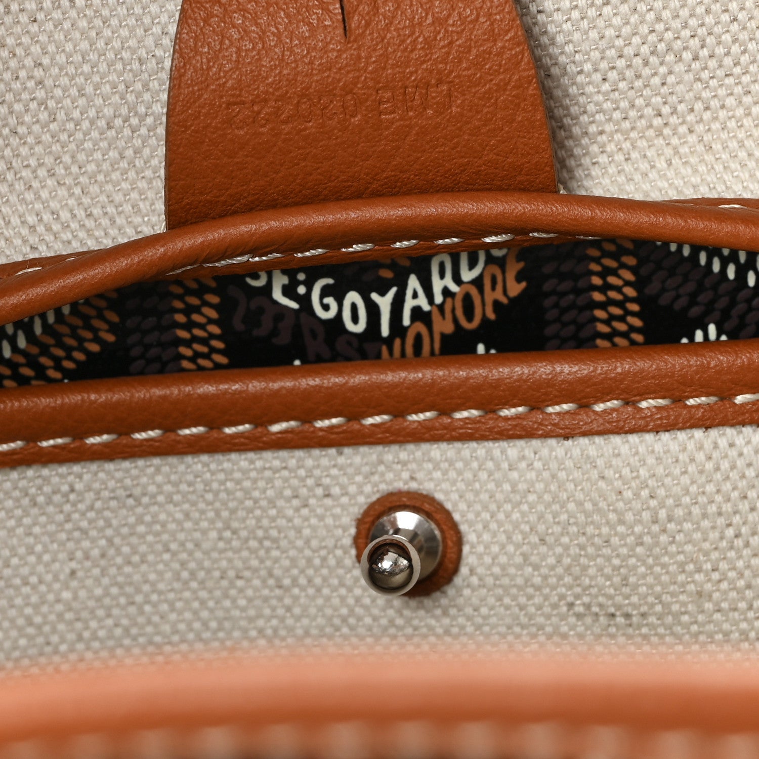 Goyardine Artois PM Black Gold