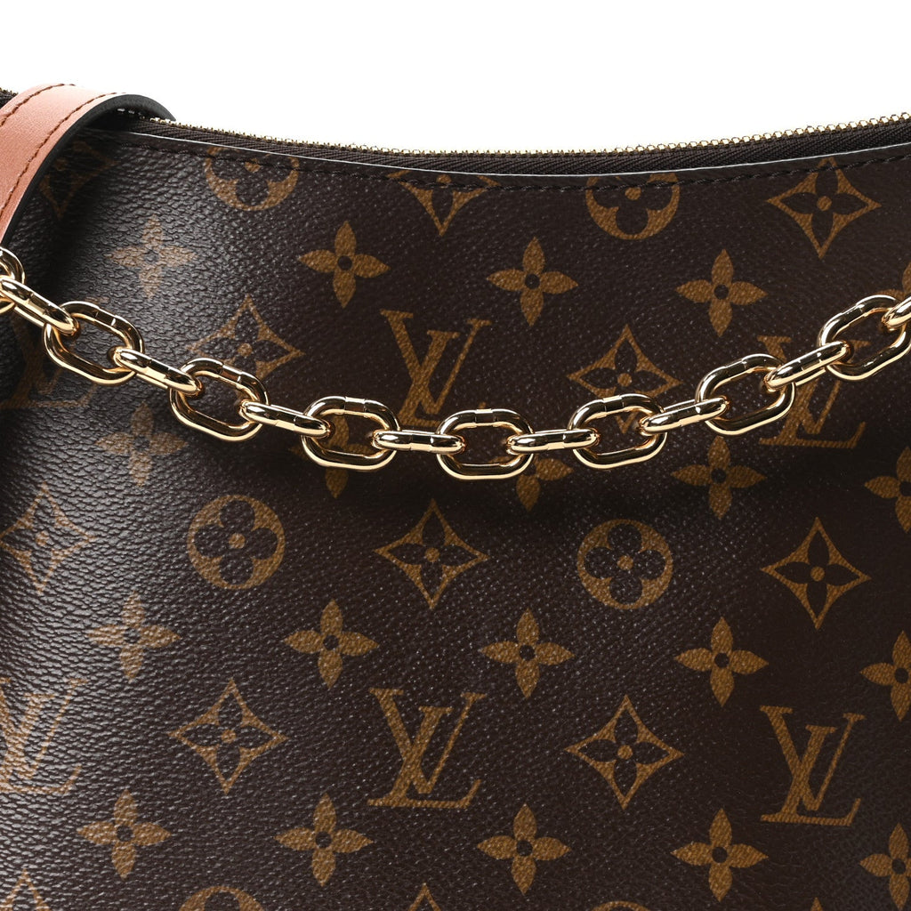 Reverse Monogram Loop Hobo