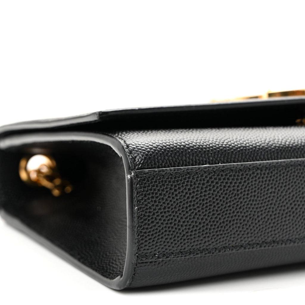 Grain De Poudre Small Monogram Kate Satchel Black