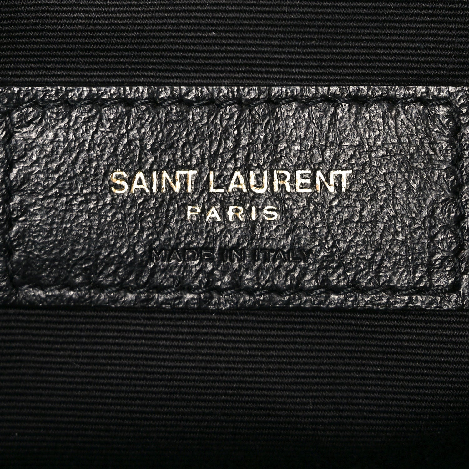 Calfskin Matelasse Monogram Lou Camera Bag Black