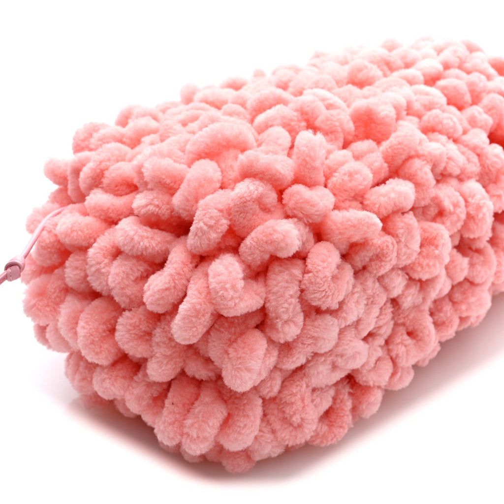 Chenille The Mini Pouch Pink