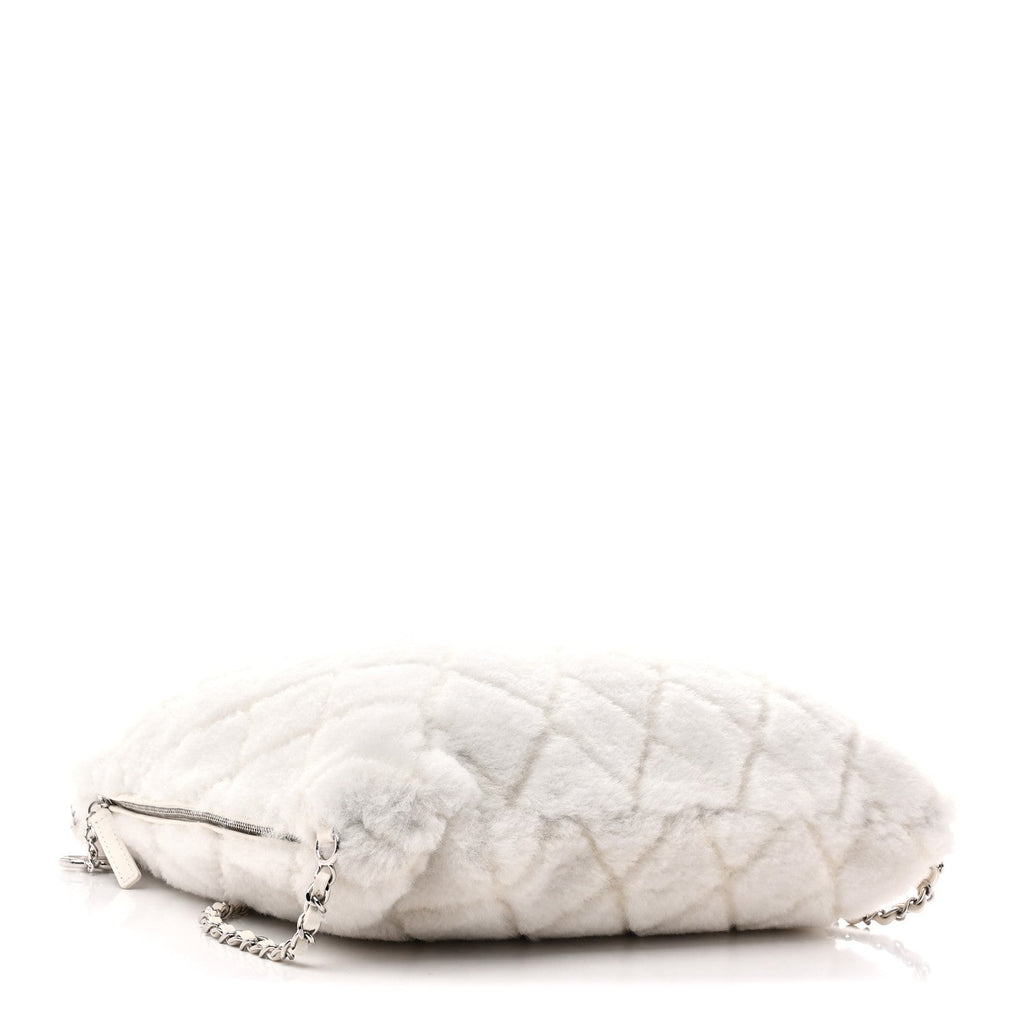 Shearling Coco Neige Backpack White