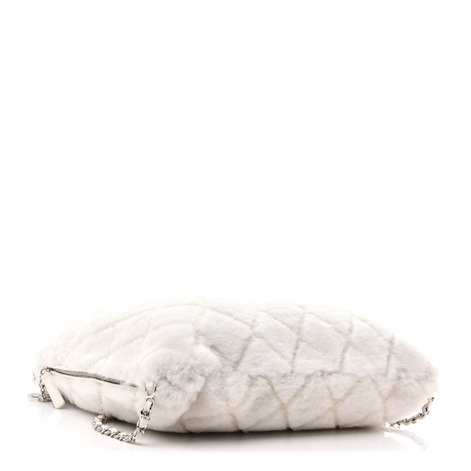 Shearling Coco Neige Backpack White