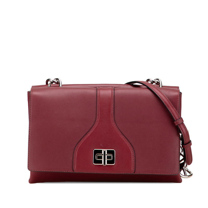 Prada B5105C Leather Shoulder Bag