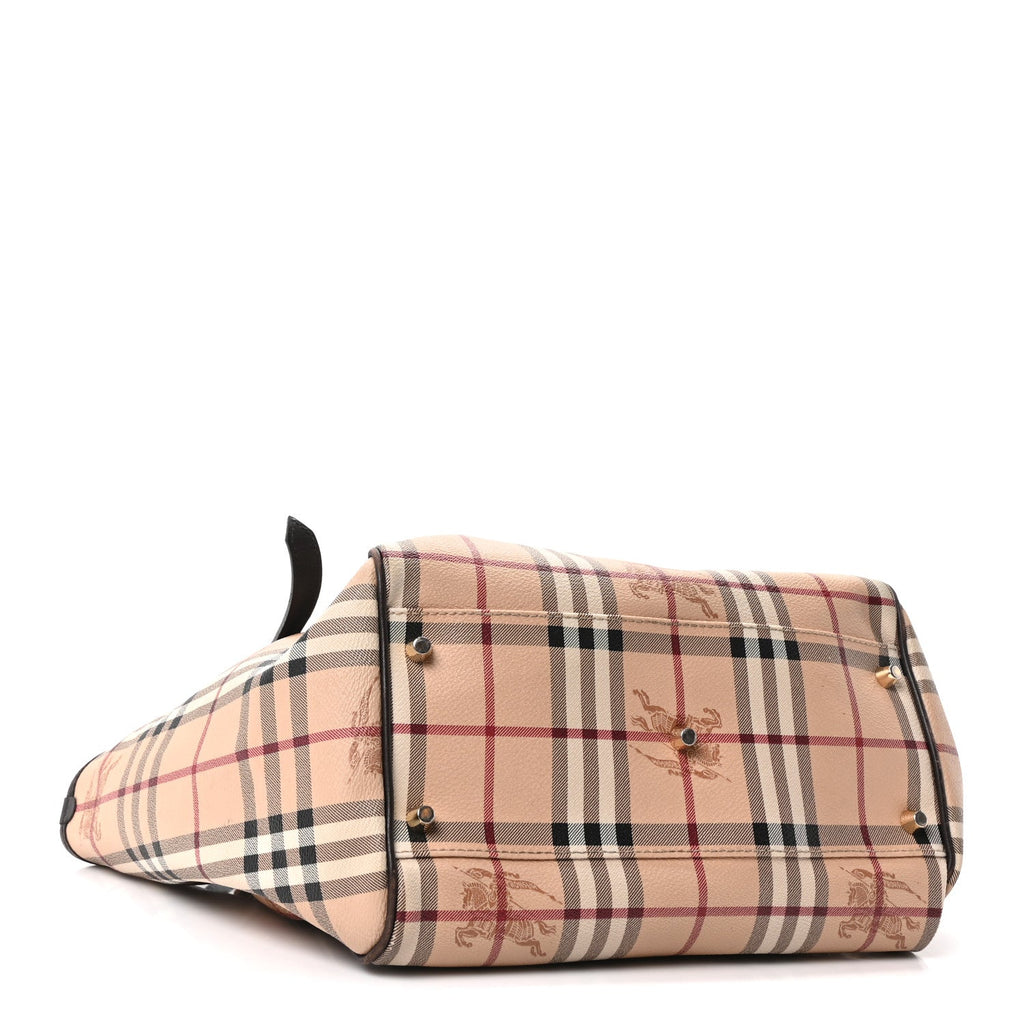 Haymarket Check Small Canterbury Tote Chocolate