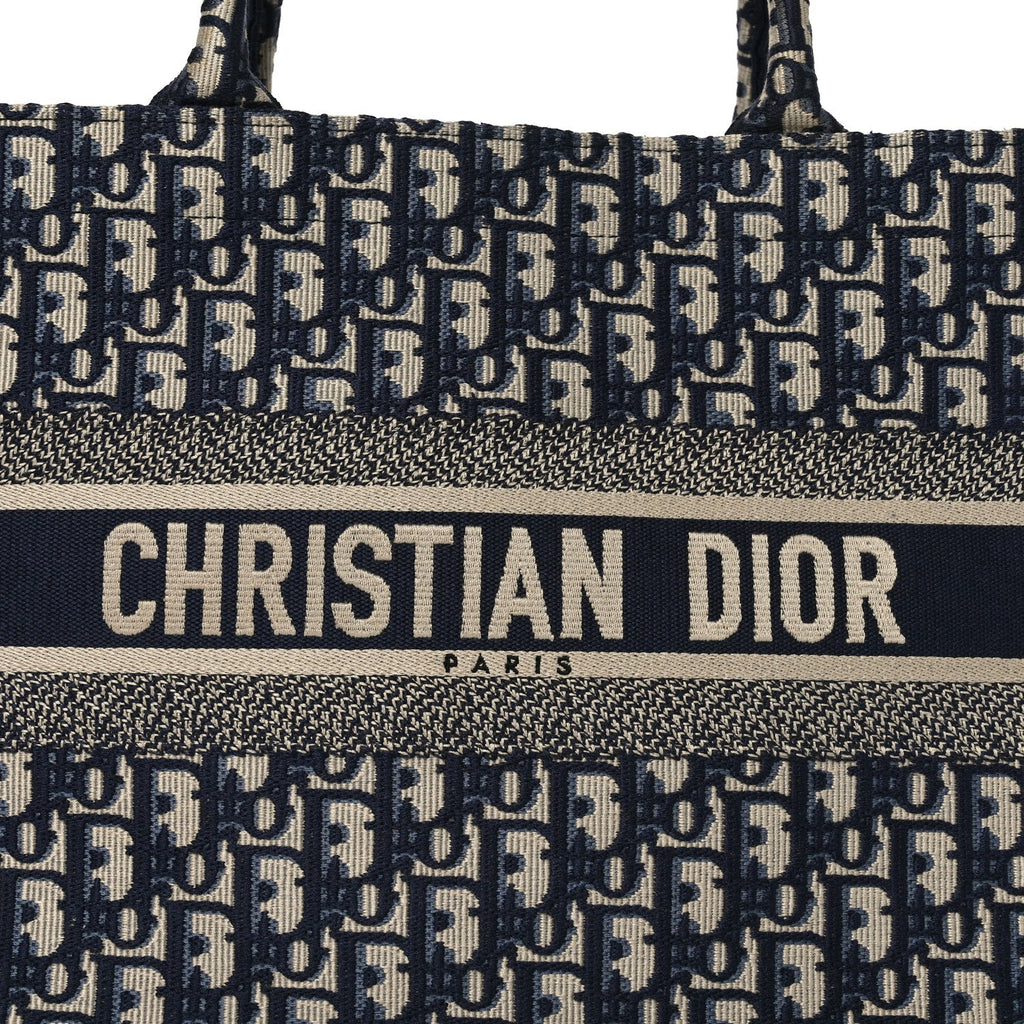 Oblique Medium Book Tote Blue Multicolor
