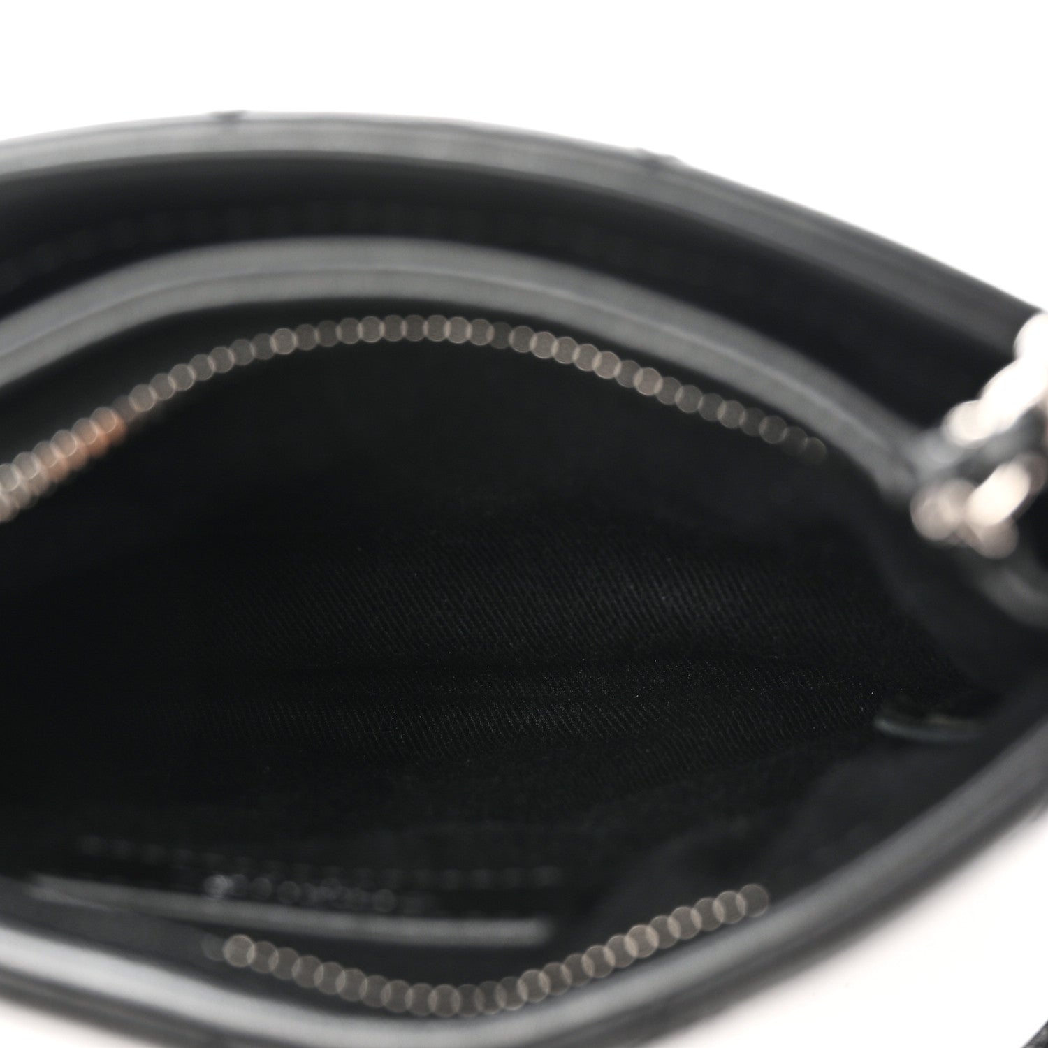 Lambskin Quilted Crossbody Bag Black