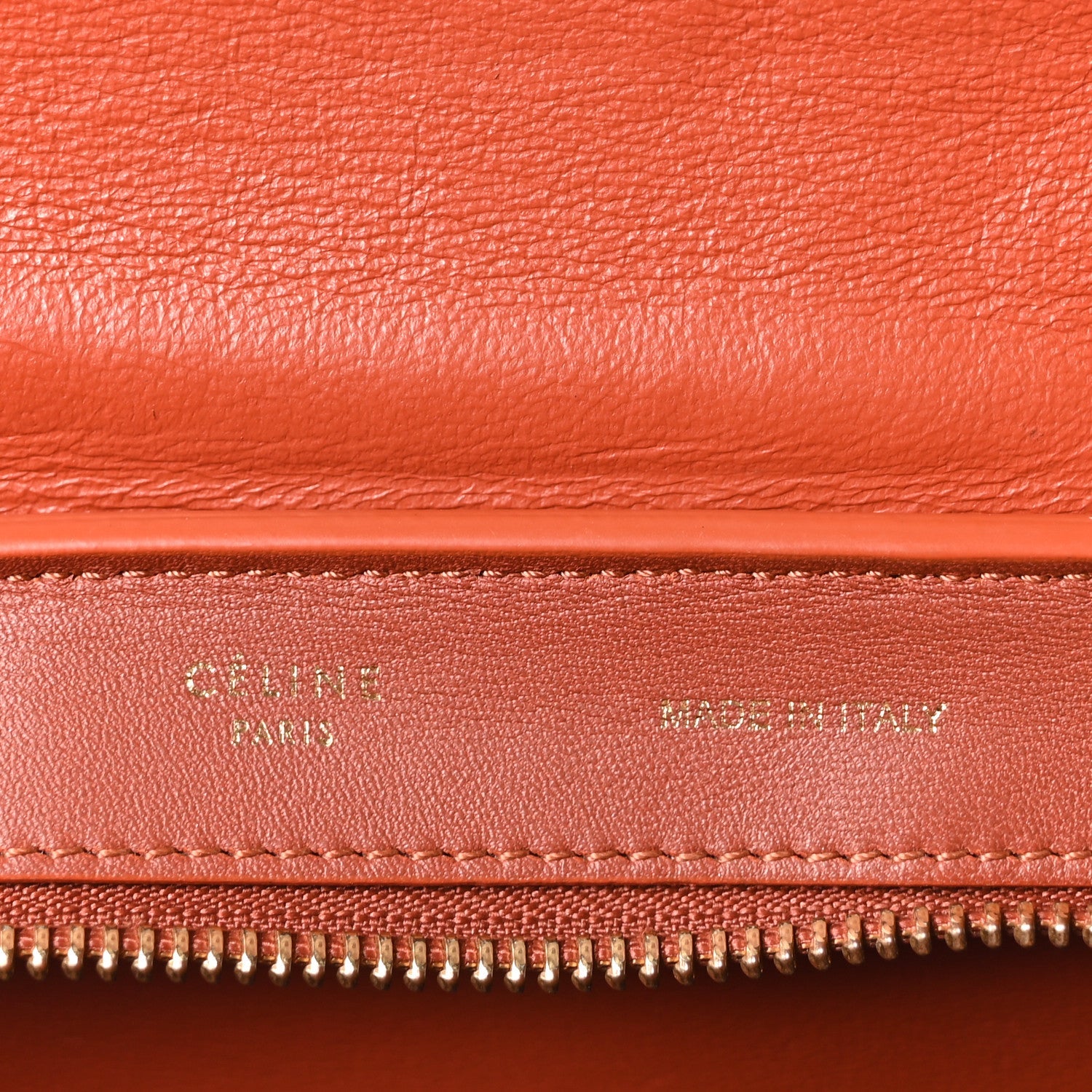 Smooth Calfskin Medium Tri-Color Trapeze Rust Navy Red