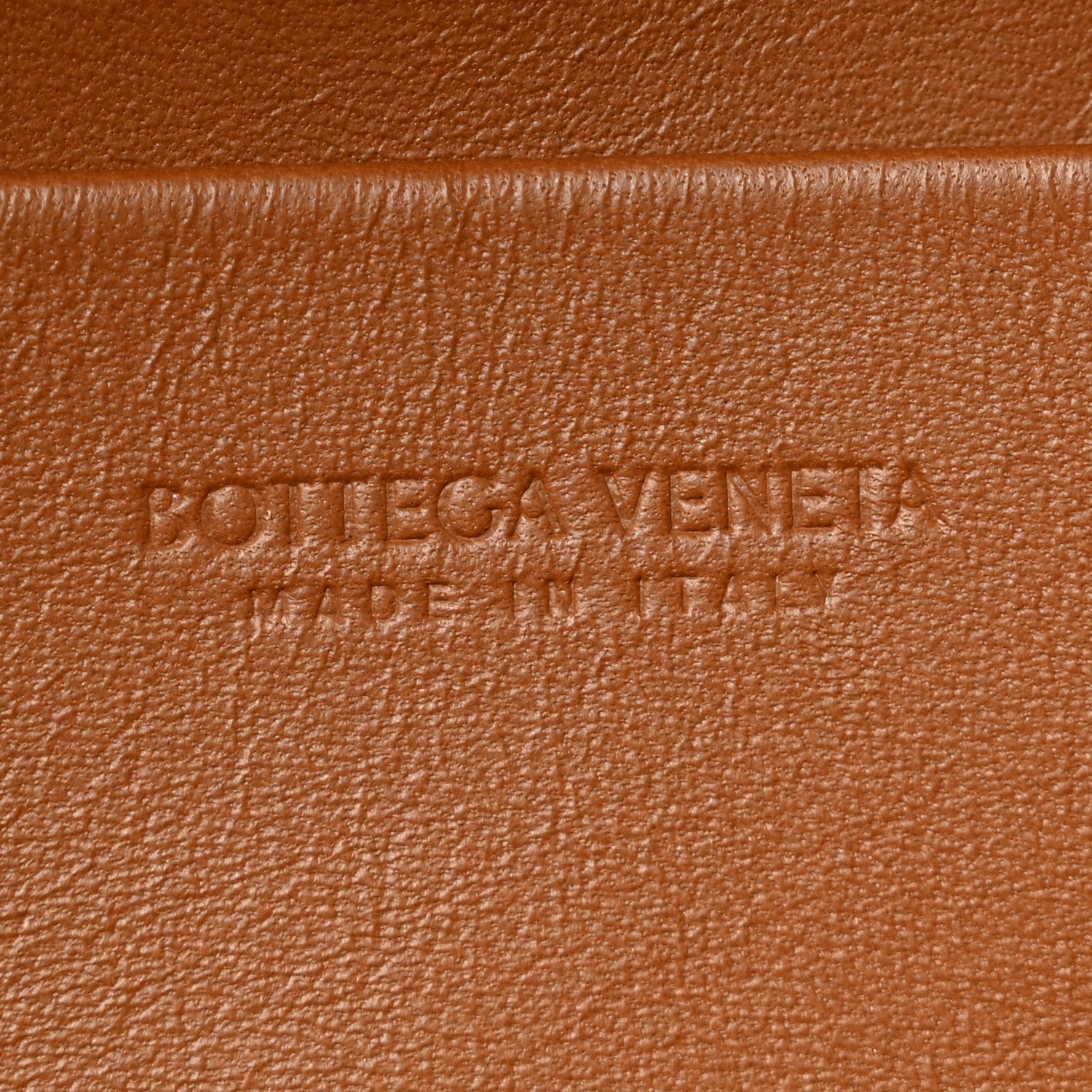 Suede Intrecciato Bang Bang Vanity Case Amber