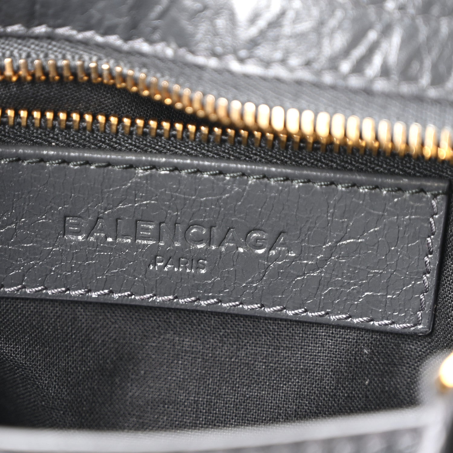 Agneau Giant 12 Gold Hardware City Anthracite