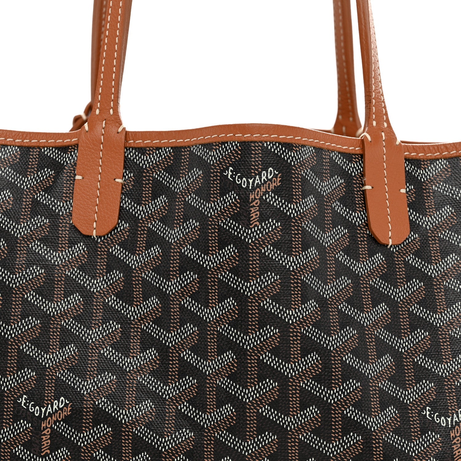 Goyardine Saint Louis PM Black Gold