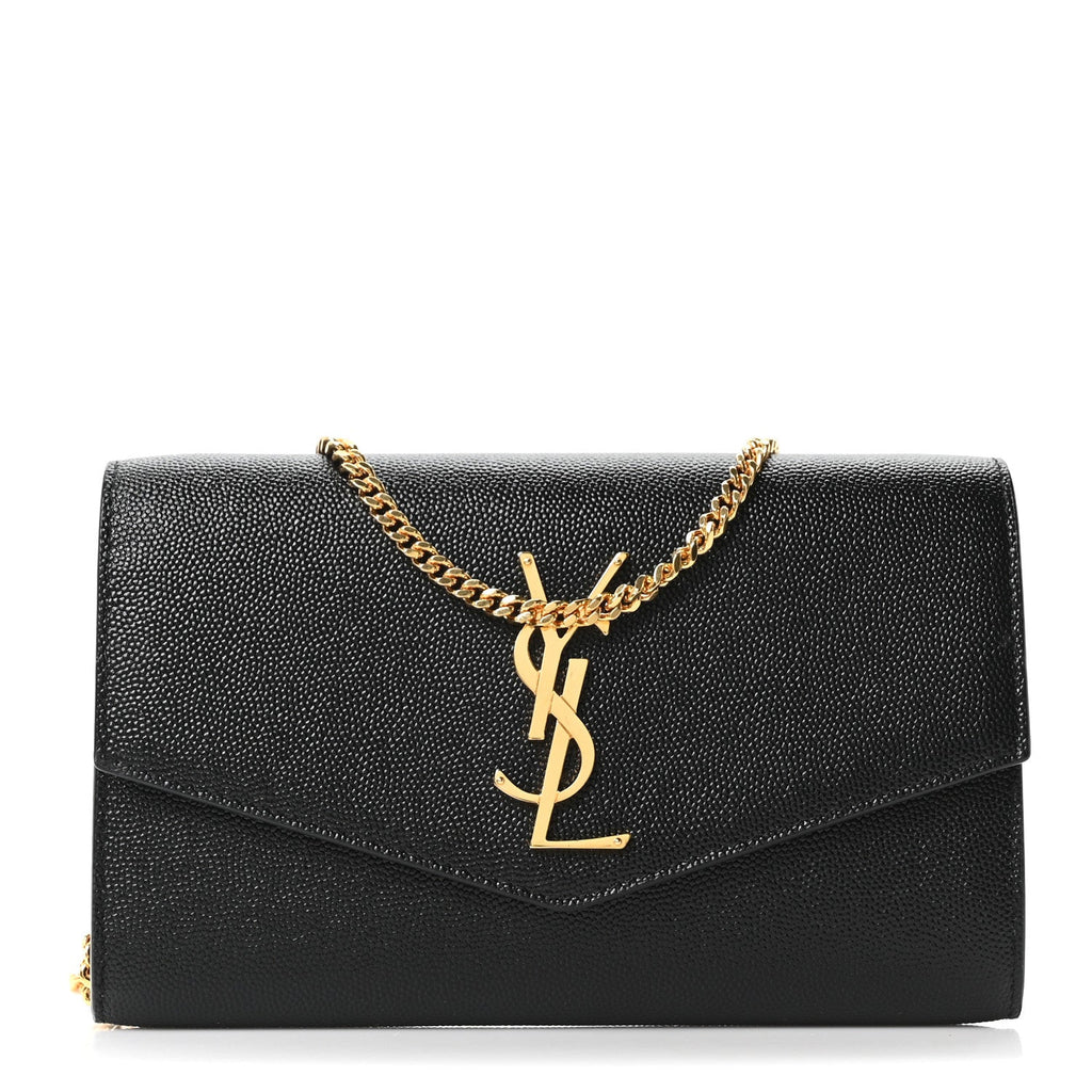 Grain De Poudre Uptown Chain Wallet Black