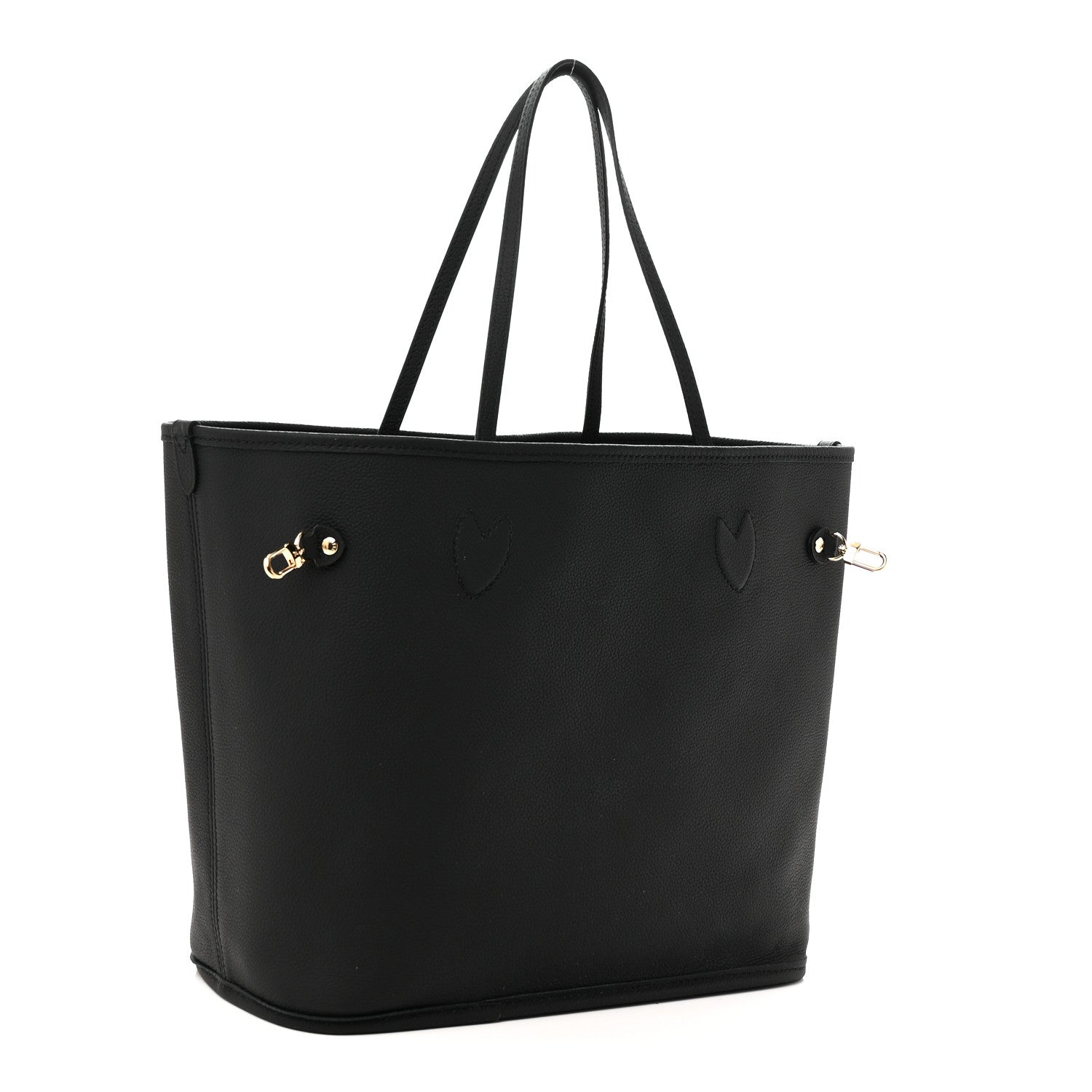 Monogram Calfskin Neo Neverfull Inside Out MM Black