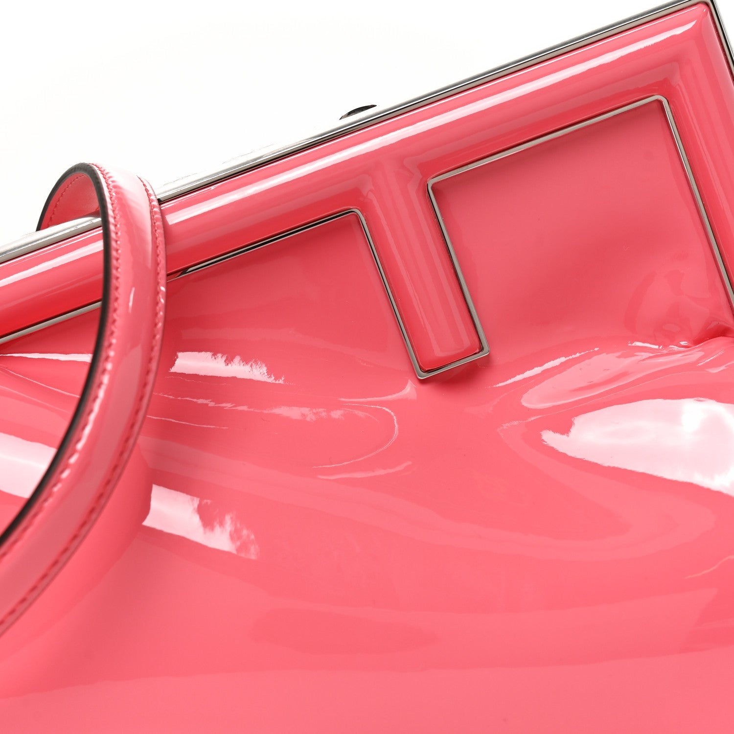 Vitello Vernice Midi Fendi First Pink Dalia