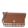 Calfskin Vintage Check New Hampshire Bag Archive Beige Tan