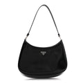 Spazzolato Cleo Shoulder Bag Black