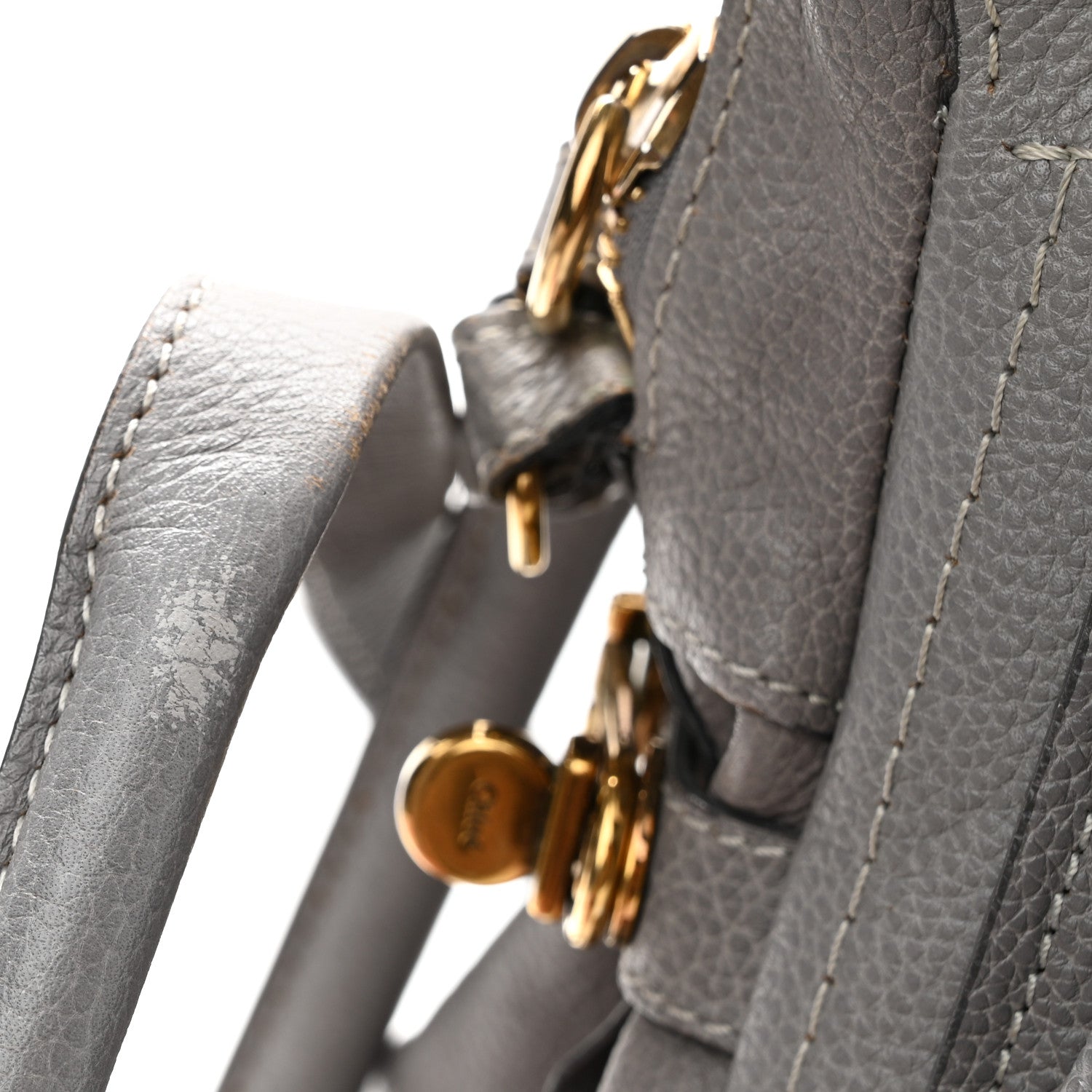 Calfskin Medium Paraty Cashmere Grey