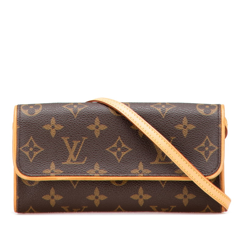 Louis Vuitton Pochette Twin PM Monogram Shoulder Bag