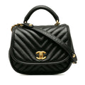 Chanel Coco Mark V Stitch Leather 2way Shoulder Bag