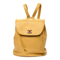 Caviar Tortoise CC Backpack Yellow