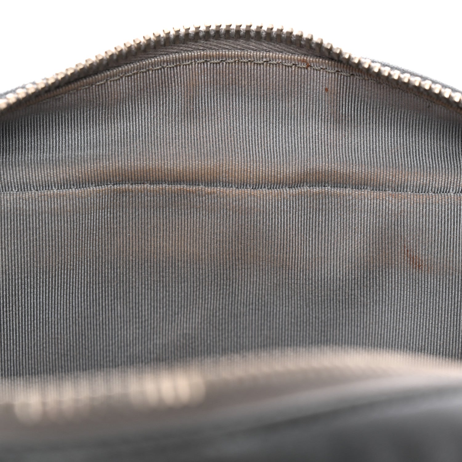 Metallic Lambskin Plexiglass Evening Art Camera Case Silver
