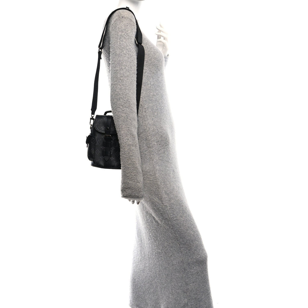 Monogram Eclipse Nano Christopher Backpack Black