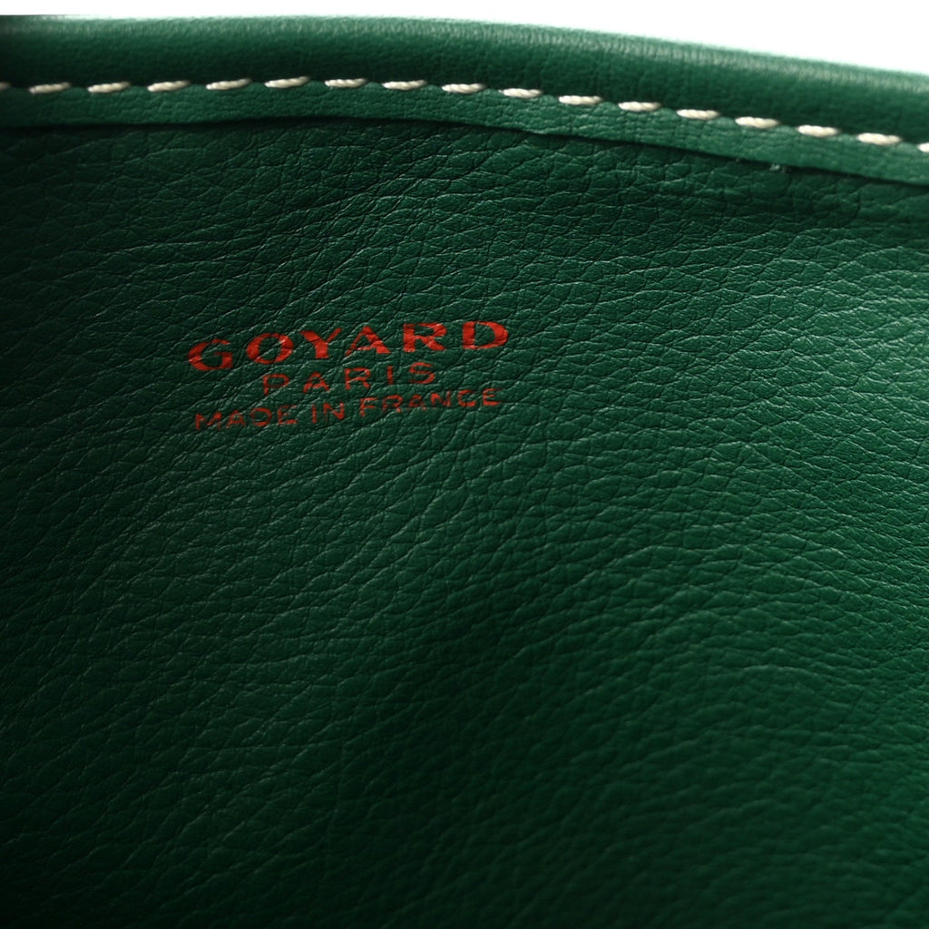 Goyardine Reversible Mini Anjou Green